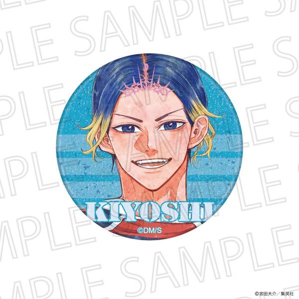 【12月予約】最強の詩 グリッターカンバッジ 夏目澄司 キャラグッズ 4571619977015