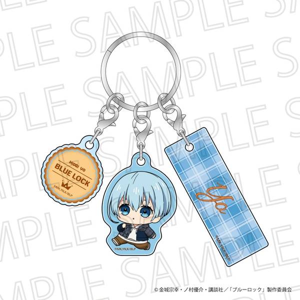 【早い者勝ち】 ブルーロック 非売品 キャンペーン チャーム TVアニメ『ブルーロック』 ぷちてく チャーム付きキーホルダー