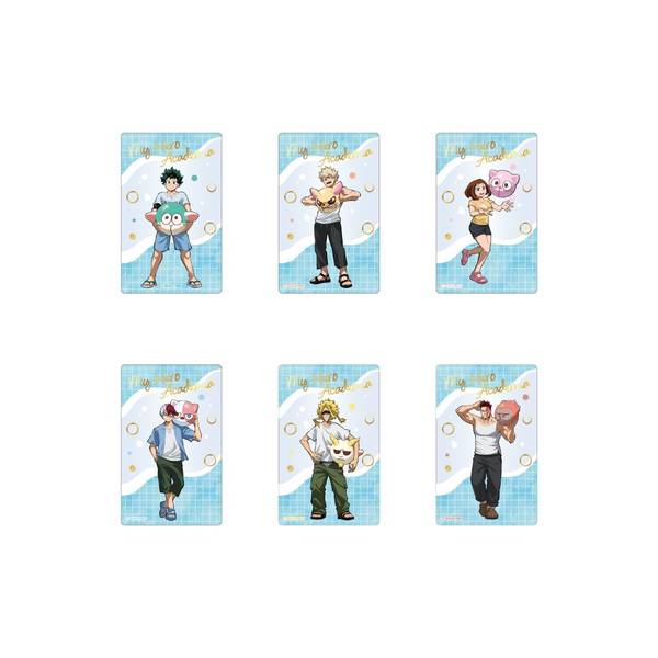 【10月予約】僕のヒーローアカデミア トレーディング箔押しフォトカード アニマルビーチボールVer. [全6種] 6個入BOX キャラグッズ 4571621347547