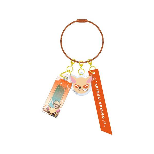 【10月予約】僕のヒーローアカデミア ネームタグキーホルダー アニマルビーチボールVer. 爆豪勝己 キャラグッズ 4571621347639