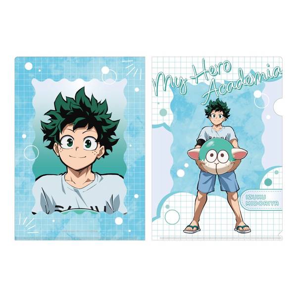 【10月予約】僕のヒーローアカデミア クリアファイル アニマルビーチボールVer. 緑谷出久 キャラグッズ 4571621347684