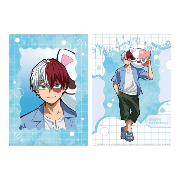 【10月予約】僕のヒーローアカデミア クリアファイル アニマルビーチボールVer. 轟 焦凍 キャラグッズ 4571621347714