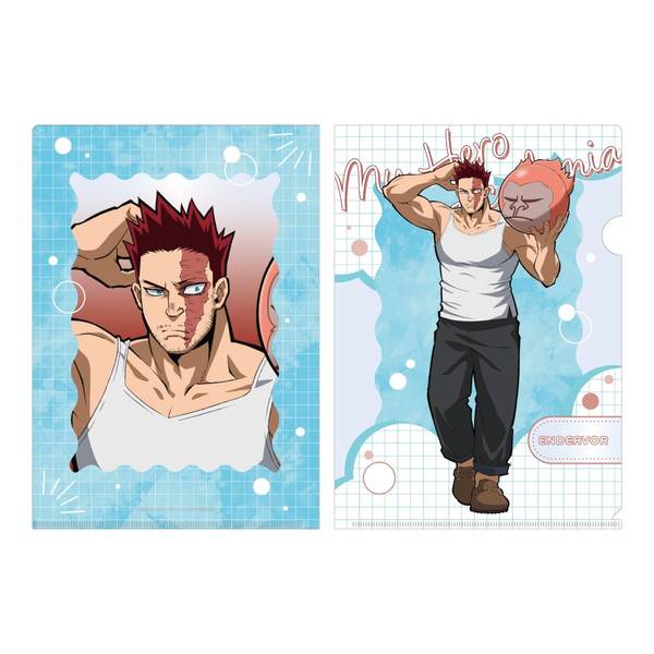 【10月予約】僕のヒーローアカデミア クリアファイル アニマルビーチボールVer. エンデヴァー キャラグッズ 4571621347738