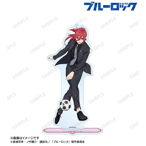 TVアニメ『ブルーロック』描き下ろし 千切 豹馬 スーツモデルver. BIGアクリルスタンド キャラグッズ 4571622729922 【在庫品】