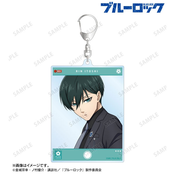 TVアニメ『ブルーロック』描き下ろし 糸師 凛 スーツモデルver. BIGアクリルキーホルダー キャラグッズ 4571622730010 【在庫品】
