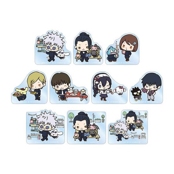 呪術廻戦×サンリオキャラクターズトレーディング 懐玉・玉折 アクリルマスコット 10個入BOX キャラグッズ 4571622746356 【在庫品】