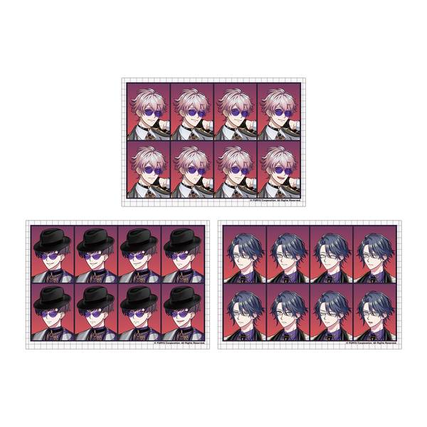 【6月予約】廻らぬ星のステラリウム『プロジェクトA～SPY×SPY～』 証明写真風ブロマイド3枚セット キャラグッズ 4571622831083