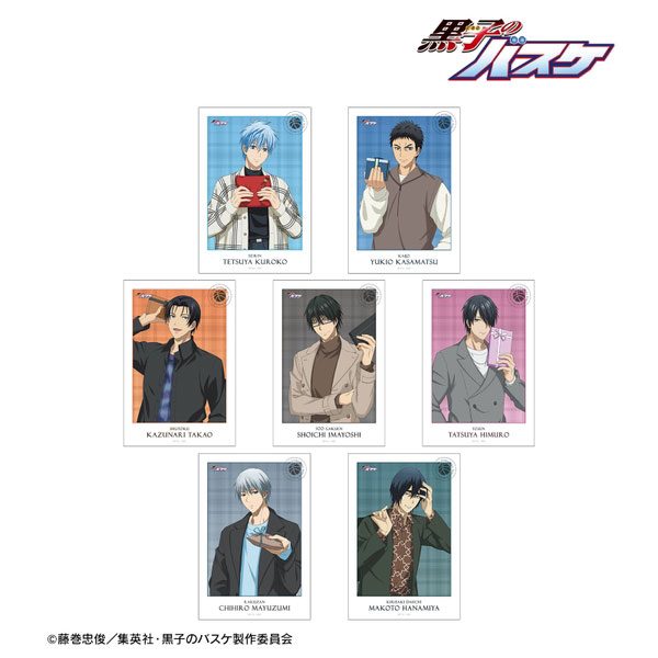 【4月予約】黒子のバスケ描き下ろし プレゼントver. トレーディングクリアカード 7個入BOX キャラグッズ 4571622831212