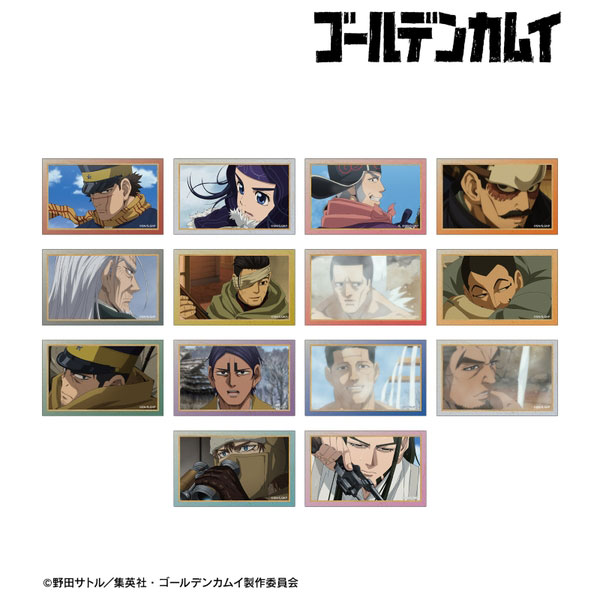 【4月予約】TVアニメ『ゴールデンカムイ』トレーディング場面写イラストカード 14個入BOX キャラグッズ 4571622831946