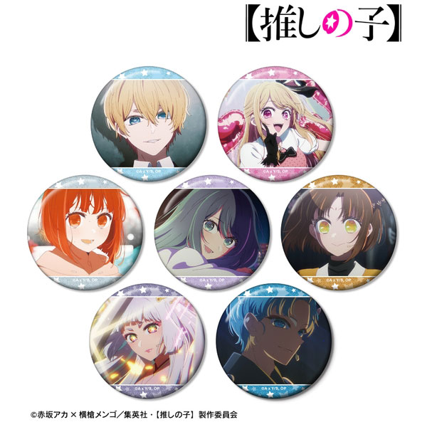 【4月予約】【推しの子】トレーディング場面写グリッター缶バッジ 7個入BOX キャラグッズ 4571622839379