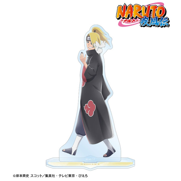 【4月予約】NARUTO-ナルト- 疾風伝描き下ろし デイダラ 歩みver. BIGアクリルスタンド キャラグッズ 4571622843109