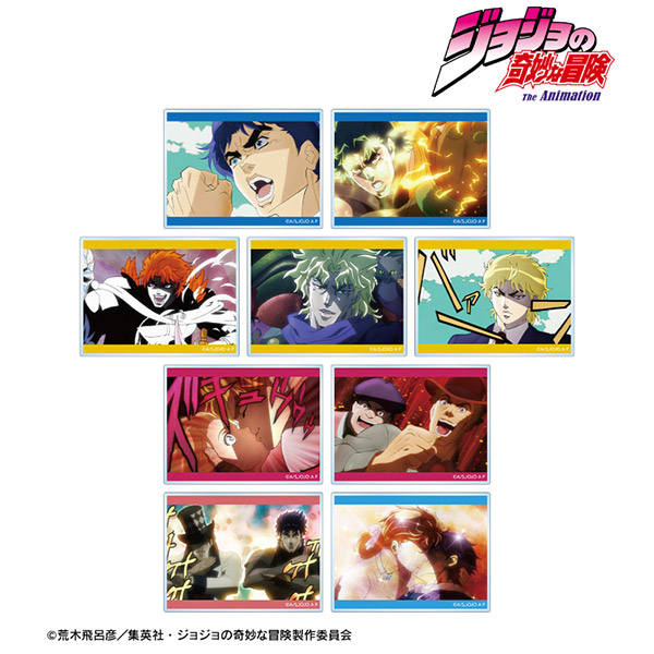 【4月予約】ジョジョの奇妙な冒険 ファントムブラッドトレーディング場面写アクリルカード 9個入BOX キャラグッズ 4571622858325