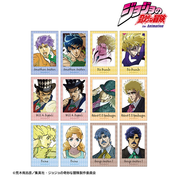 【4月予約】ジョジョの奇妙な冒険 ファントムブラッドトレーディングインスタントカメラ風イラストカード 12個入BOX キャラグッズ 4571622858431