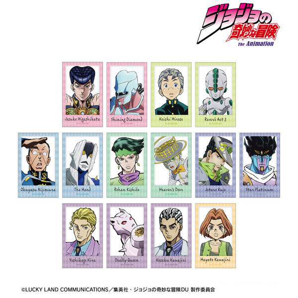 【4月予約】ジョジョの奇妙な冒険 ダイヤモンドは砕けないトレーディングインスタントカメラ風イラストカード 14個入BOX キャラグッズ 4571622858936