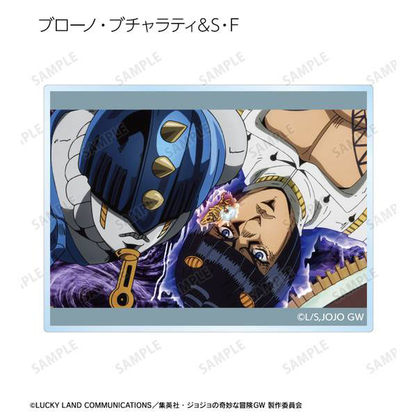 ジョジョの奇妙な冒険 黄金の風トレーディング場面写アクリル