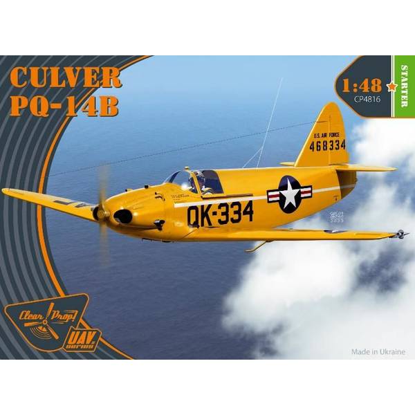 【8月予約】クリアープロップ！ 1/48 カルヴァー PQ-14B ターゲットドローン スケールモデル CPU4816