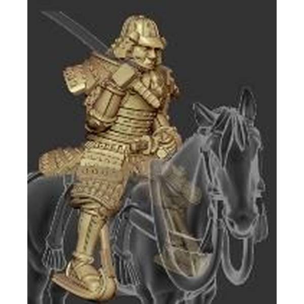 9月予約】アーティストホビー 1/72 戦国時代(日本) 騎馬武者 (刀