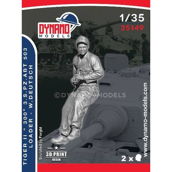 9月予約】ダイナモモデルズ 1/35 第503重戦車大隊 タイガーII
