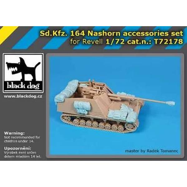 【2月予約】ブラックドッグ 1/72 Sd.Kfz.164 ナースホルン アクセサリーセット (レベル用) 模型用グッズ HAUT72178
