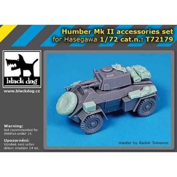 【2月予約】ブラックドッグ 1/72 ハンバー MkII アクセサリーセット (ハセガワ用) 模型用グッズ HAUT72179