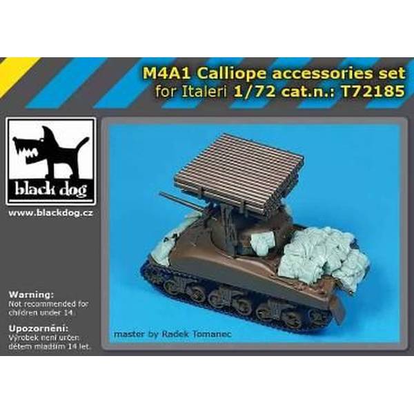 【2月予約】ブラックドッグ 1/72 M4A1 カリオペ アクセサリーセット (イタレリ用) 模型用グッズ HAUT72185