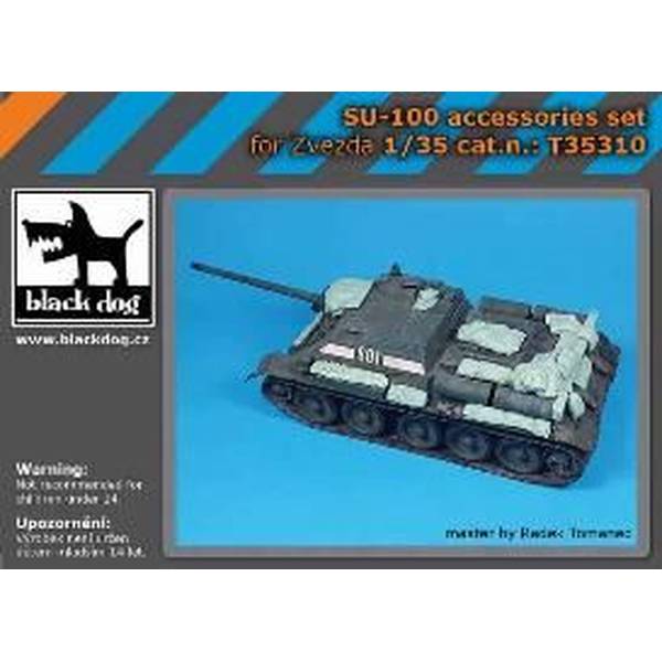 【2月予約】ブラックドッグ 1/35 Su-100 アクセサリーセット (ズベズダ用) 模型用グッズ HAUT35310