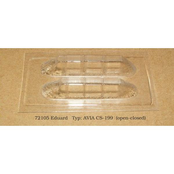 【2月予約】ロブ・トーラス 1/72 アビア CS-199 キャノピー (開・閉 x 各1) (エデュアルド用) 模型用グッズ ROB72105