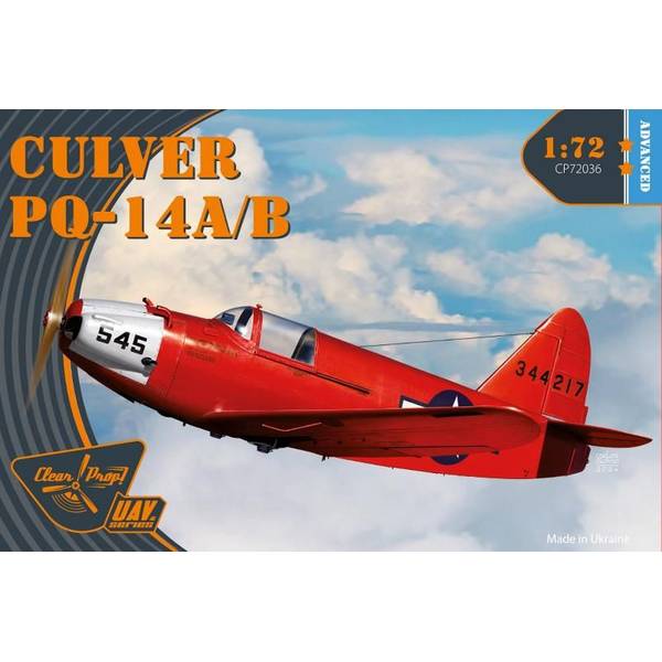 【3月予約】クリアープロップ！ 1/72 カルヴァー PQ-14A/B ターゲットドローン スケールモデル CPU72036