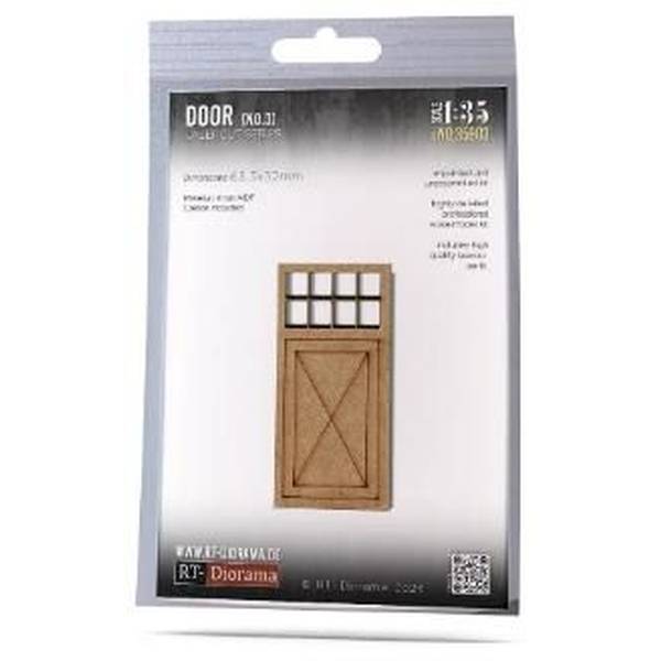 【2月予約】RTディオラマ 1/35 ドア No.3 模型用グッズ RTD35903