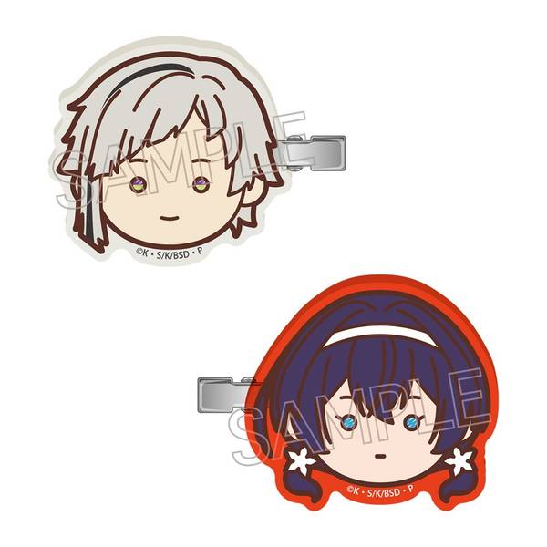 【6月予約】文豪ストレイドッグス 前髪クリップ 中島敦＆泉鏡花 キャラグッズ 4571653531914