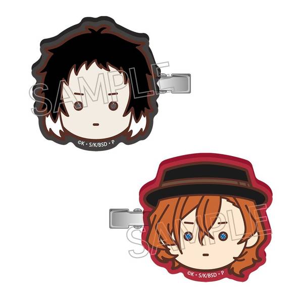 【6月予約】文豪ストレイドッグス 前髪クリップ 芥川龍之介＆中原中也 キャラグッズ 4571653531938