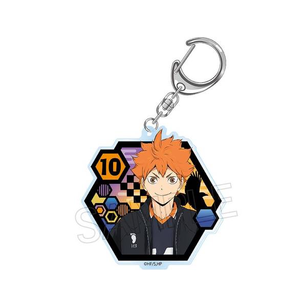 【5月予約】ハイキュー!! 切り絵シリーズ アクリルキーホルダー vol.2 日向翔陽 キャラグッズ 4571653532355
