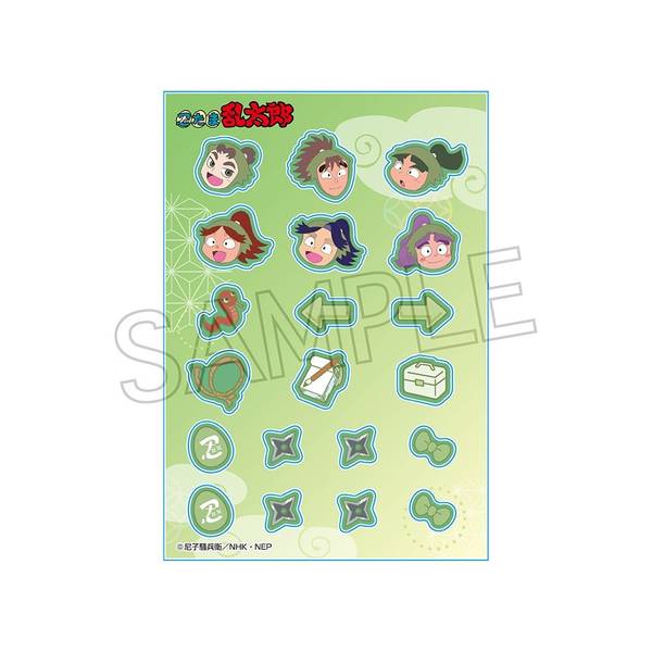【6月予約】忍たま乱太郎 カシャカシャマスコット 三年生 キャラグッズ 4571653538586