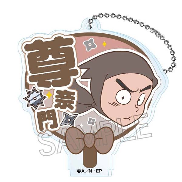 忍たま乱太郎 忍たま キャラ箱 キーホルダー キーチェーン まとめ売り 忍たま乱太郎 デコうちわキーチェーンVol.2 D @è×6 単品JAN