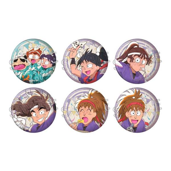 【6月予約】忍たま乱太郎 ヴィンテージシリーズ 缶バッジVol.2 B @\500×6 単品JAN:4571653539057 キャラグッズ 4571653539064