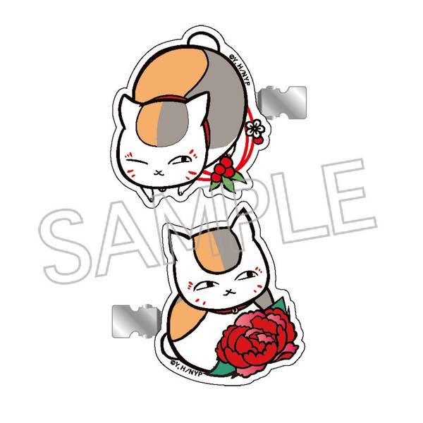 【6月予約】夏目友人帳 切り絵シリーズ vol.8 前髪クリップ A 南天＆ぼたん キャラグッズ 4571653539828