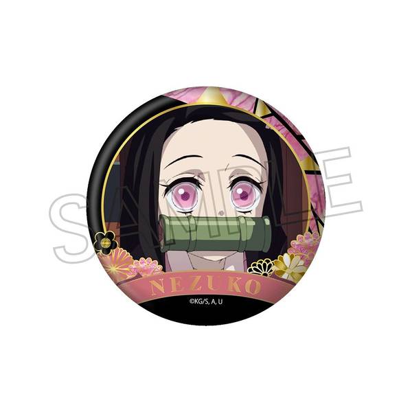 【7月予約】鬼滅の刃 螺鈿風シリーズ 缶バッジ Vol.4 竈門禰豆子 キャラグッズ 4571653541302
