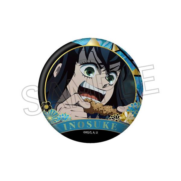 【7月予約】鬼滅の刃 螺鈿風シリーズ 缶バッジ Vol.4 嘴平伊之助 キャラグッズ 4571653541326