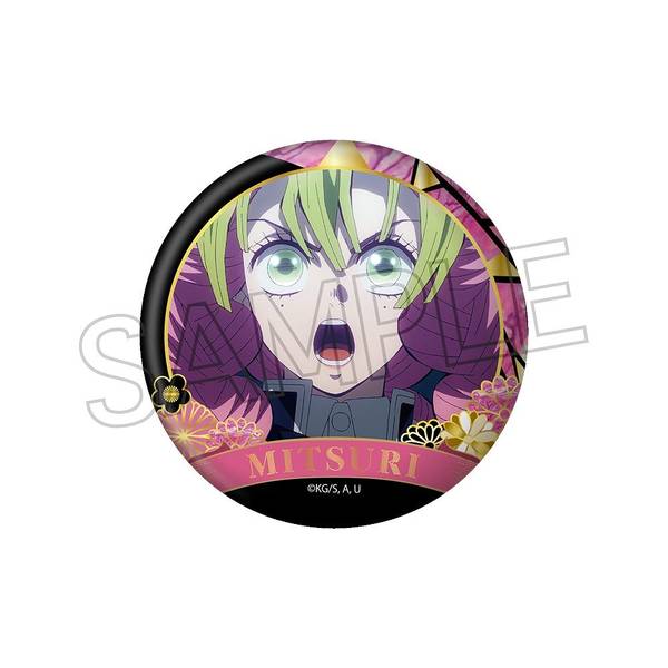 【7月予約】鬼滅の刃 螺鈿風シリーズ 缶バッジ Vol.4 甘露寺蜜璃 キャラグッズ 4571653541395