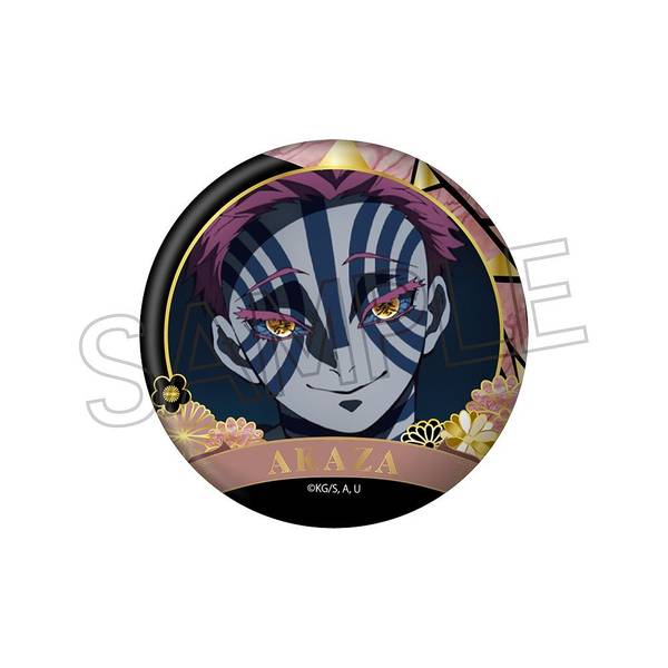 【7月予約】鬼滅の刃 螺鈿風シリーズ 缶バッジ Vol.4 猗窩座 キャラグッズ 4571653541456