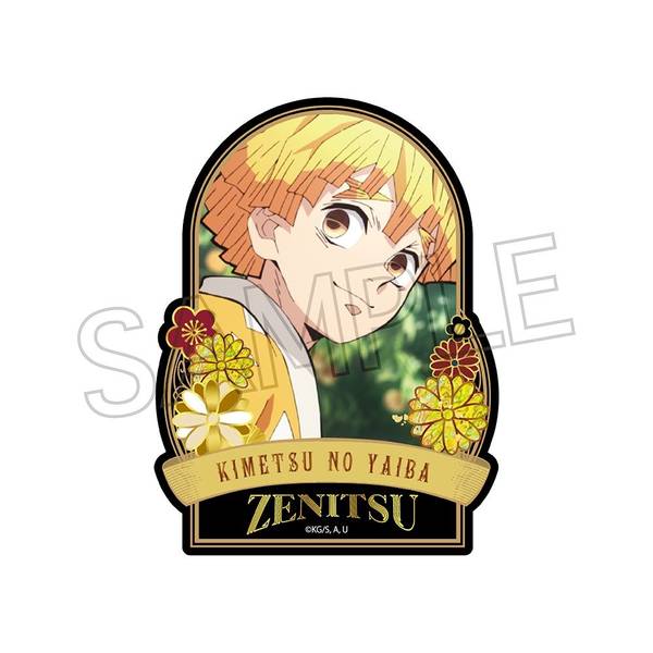 【7月予約】鬼滅の刃 螺鈿風シリーズ ステッカー Vol.4 我妻善逸 キャラグッズ 4571653541654