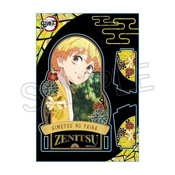 【7月予約】鬼滅の刃 螺鈿風シリーズ アクリルスタンド Vol.4 我妻善逸 キャラグッズ 4571653541821