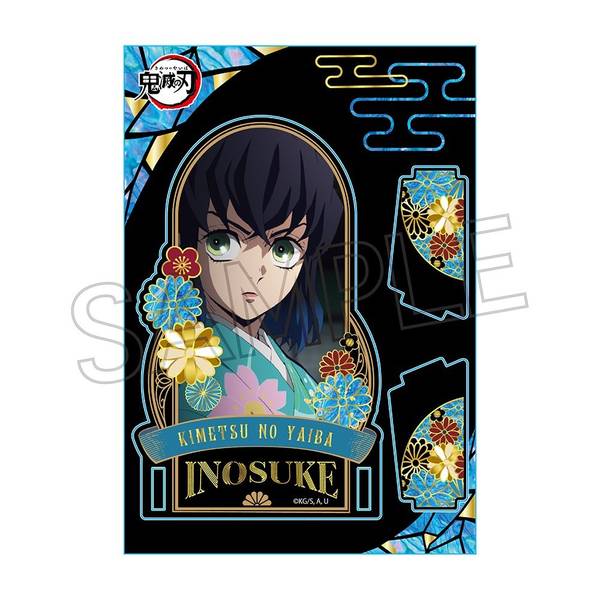 【7月予約】鬼滅の刃 螺鈿風シリーズ アクリルスタンド Vol.4 嘴平伊之助 キャラグッズ 4571653541838