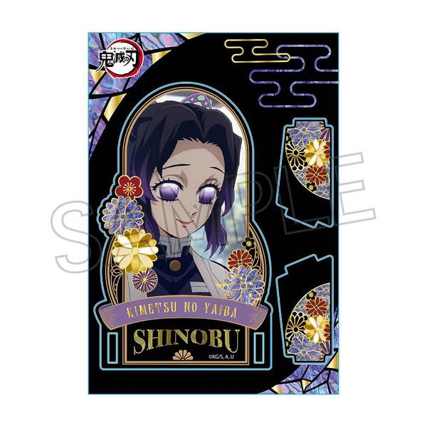 【7月予約】鬼滅の刃 螺鈿風シリーズ アクリルスタンド Vol.4 胡蝶しのぶ キャラグッズ 4571653541876