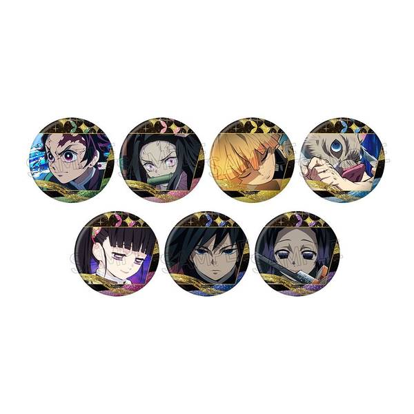 【7月予約】鬼滅の刃 グリッター 缶バッジVol.3 A 7個入BOX キャラグッズ 4571653541982