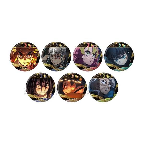 【7月予約】鬼滅の刃 グリッター 缶バッジVol.3 B 7個入BOX キャラグッズ 4571653542002