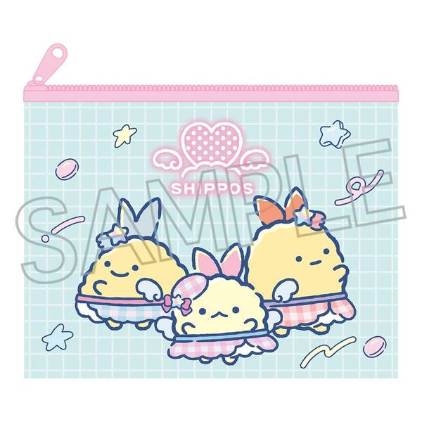 【8月予約】すみっコぐらし ミニすみっコぐらし ビニールポーチ しっぽず(グリーン) キャラグッズ 4571653543207