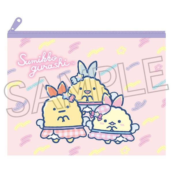 【8月予約】すみっコぐらし ビニールポーチ しっぽず(ピンク) キャラグッズ 4571653543221