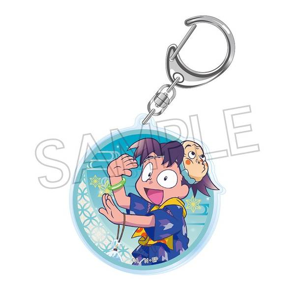 【8月予約】忍たま乱太郎 アクリルキーホルダー-夏祭りの段- 摂津のきり丸 キャラグッズ 4571653543467
