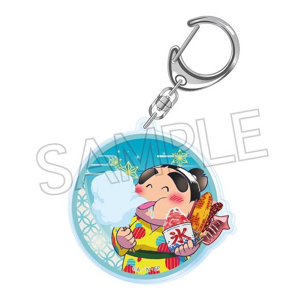 【8月予約】忍たま乱太郎 アクリルキーホルダー-夏祭りの段- 福富しんべヱ キャラグッズ 4571653543474